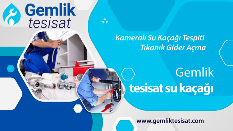 Gemlik Tesisat Su Kaçağı